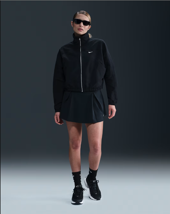 Nike Solo Swoosh Satin Bomber Jacket