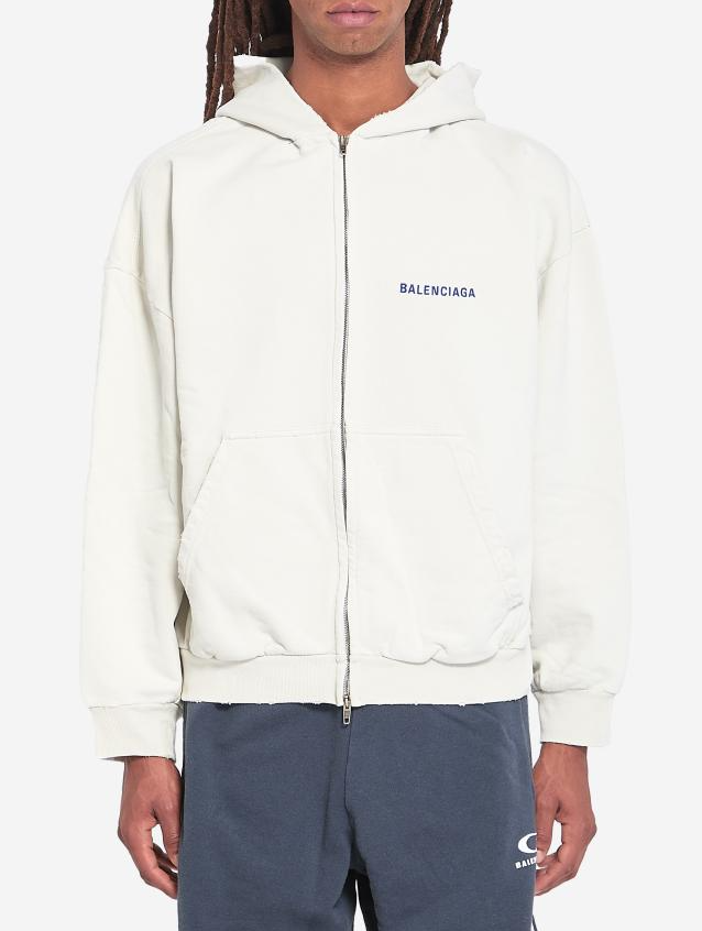 BALENCIAGA - Zipped sweater