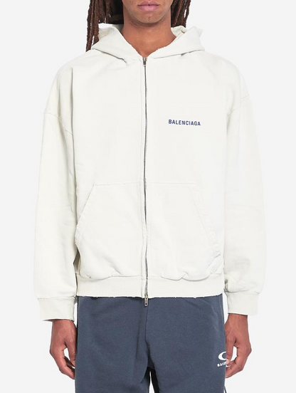 BALENCIAGA - Zipped sweater