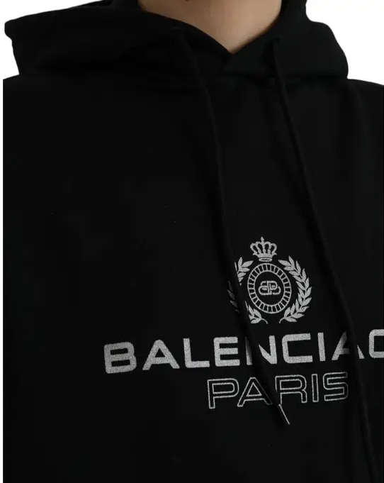 Political Hooded Cotton Sweatshirt